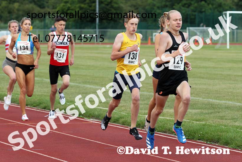 BMC 800 metes, Chester le Street, August 9th. Photo: David T. Hewitson/Sports for All Pics